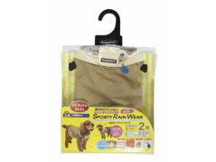 Reflexní pláštěnka khaki S