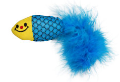 Hračka pro kočky Rybka se šantou kočičí