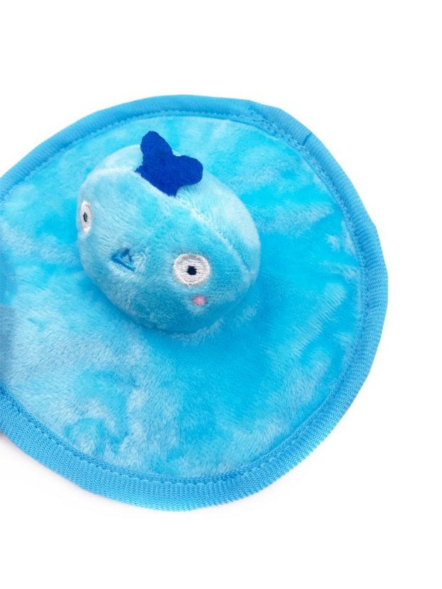 Japan Premium Pet Hračka pro psy Létající talíř – Mimozemšťan (frisbee), modrý
