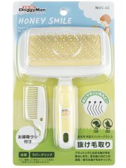 Profesionální rozčesávací kartáč s kapkami a hřebenem S