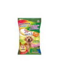 Šamponové ručníky pro expresní koupání bez vody s kolagenem a placentou 15 ks