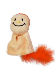 Hračka pro kočky Plachý duch Teru-teru se šantou kočičí