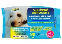 Vlhčené ubrousky k péči o tlapky a oblast pod ocasem pro psy a kočky