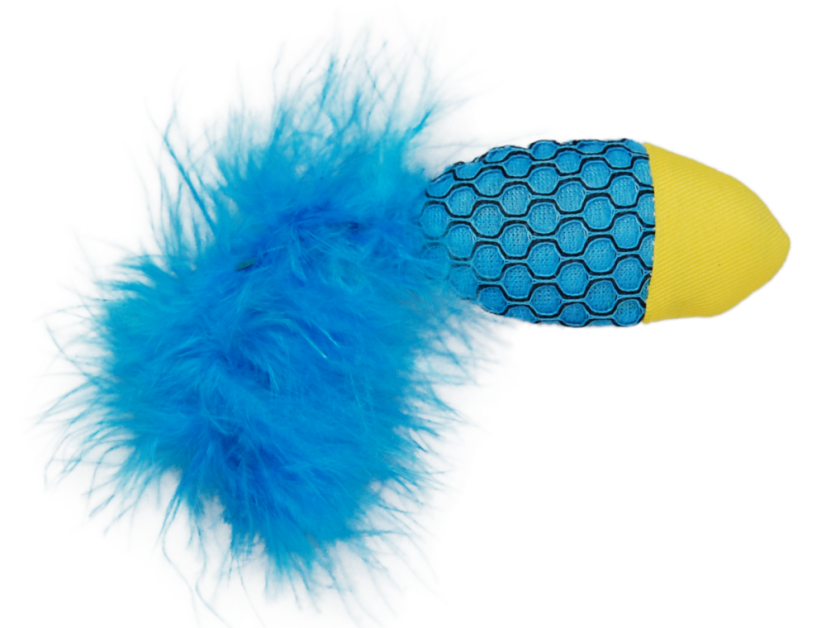 Hračka pro kočky Rybka se šantou kočičí