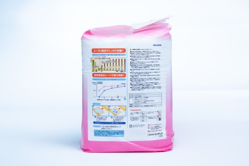Deodorizační podložky s aktivním uhlím pro králíky a malá zvířata, 28 ks.