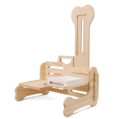 Univerzální nastavitelný dřevěný stůl pro psy a kočky