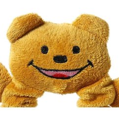 Natahovací hračka pro psy Medvěd pískací hnědý