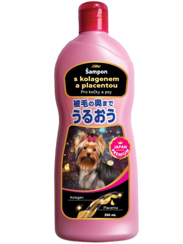 Šampon s kolagenem a placentou vůně růže