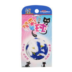 Vlněné klubko s matatabi tmavě modré