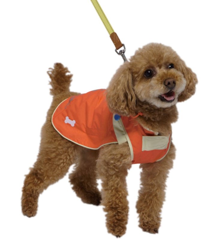 Reflexní pláštěnka oranžová S