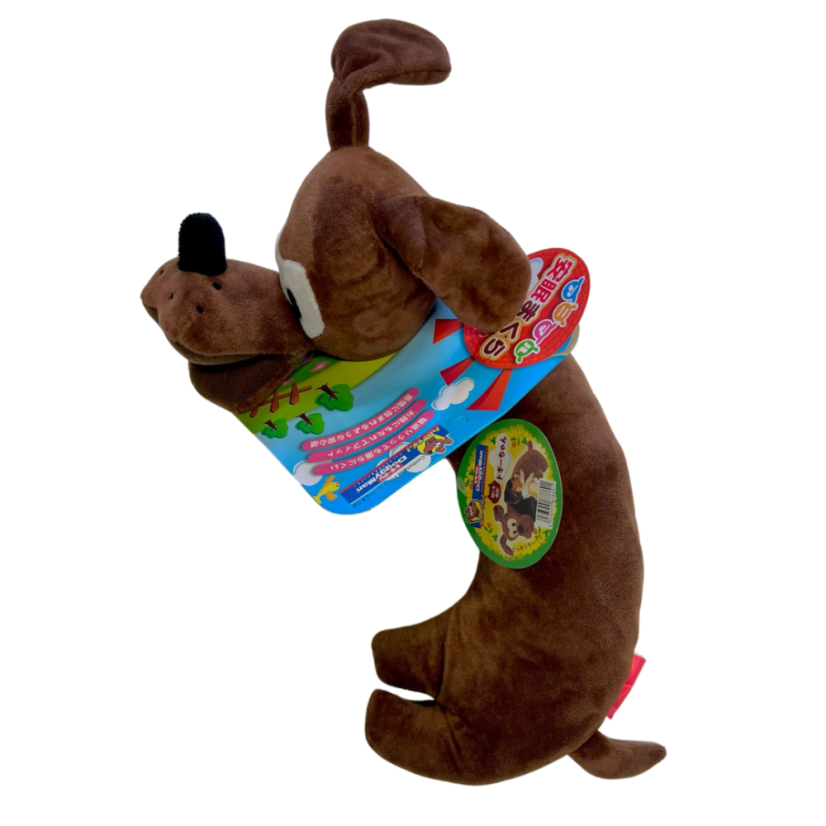 Plyšová hračka antistresový polštář Baset