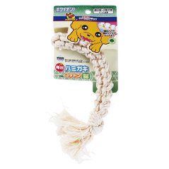 Dvouřadý dentální provaz Cop z přírodní bavlny bez barviv SS