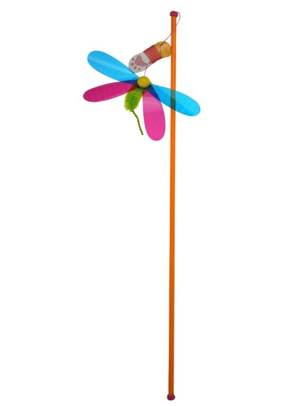 INTERAKTIVNÍ PRUT PRO KOČKU BEE – NEPŘEDVÍDATELNÝ POHYB, 115 CM