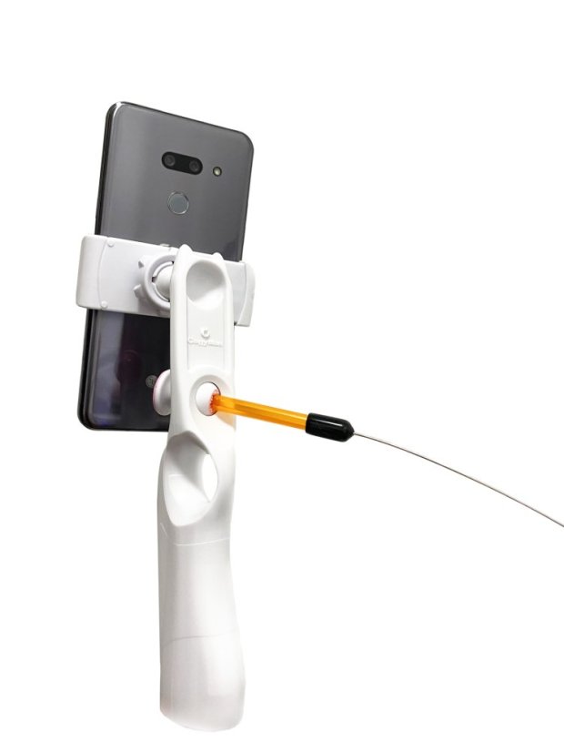 Držák na selfie tyč s hračkou pro kočku