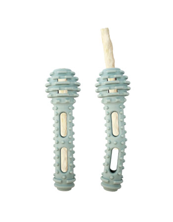 DENTÁLNÍ HRAČKA PRO PSA 2-V-1 – ŽVÝKACÍ KARTÁČEK, JAPAN PREMIUM PET
