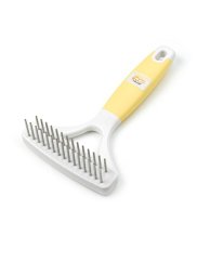 Specializovaný hřeben na rozčesání zacuchané srsti dvouúrovňový