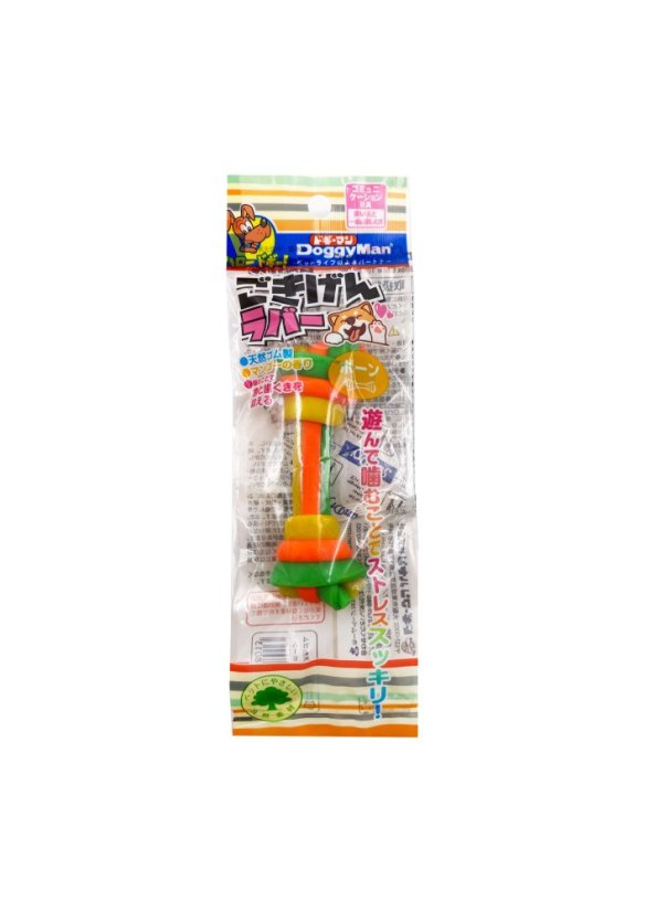Antistresová latexová kost příchuť mango