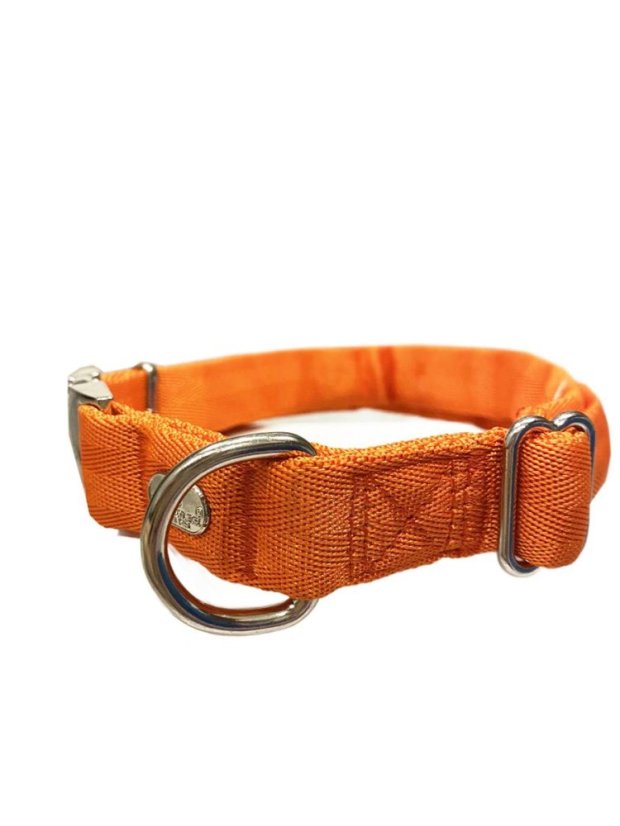 Obojek extra měkký oranžový M