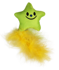 Hračka pro kočky Hvězdička se šantou kočičí
