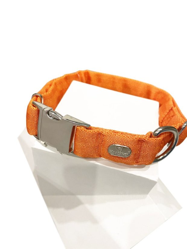 Obojek extra měkký oranžový S