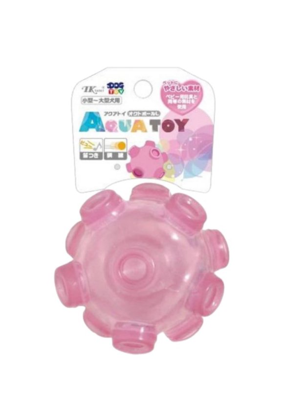 Míček s nepředvídatelnou drahou Aqua růžový L