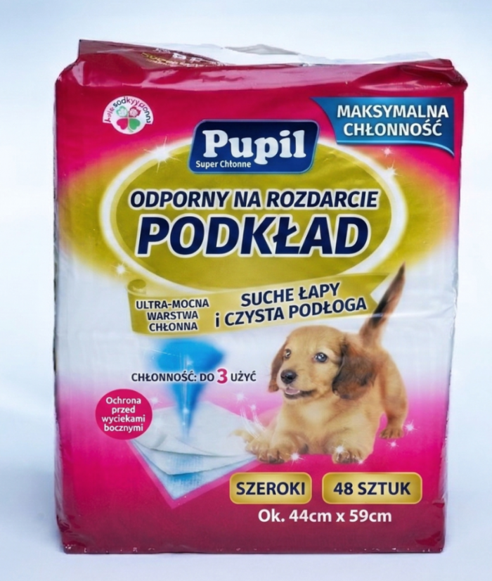 Japonské superabsorpční odolné podložky pro výcvik psů a koček, 48 ks, 44 × 59 cm