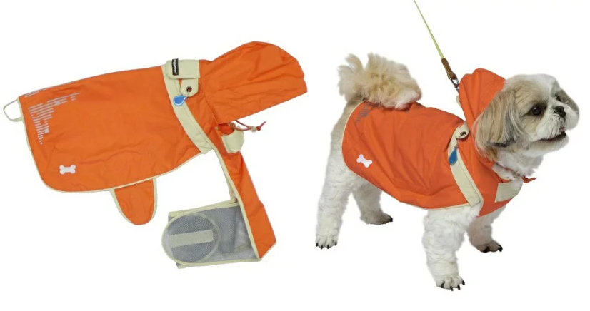 Reflexní pláštěnka oranžová S