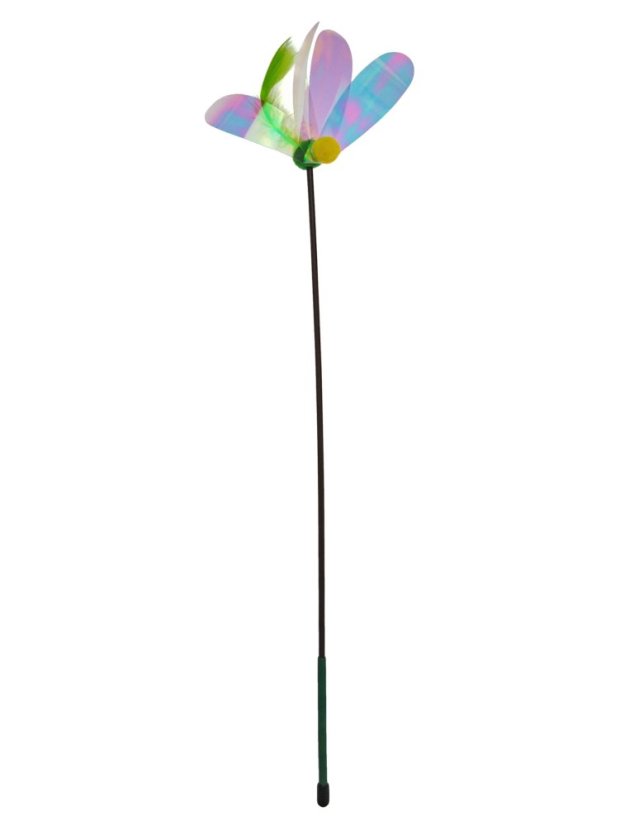 Udice Ptáček se stimulací tří instinktů lovce pro kočky