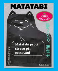 Matatabi proti stresu při cestování