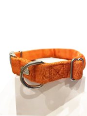 Obojek extra měkký oranžový L