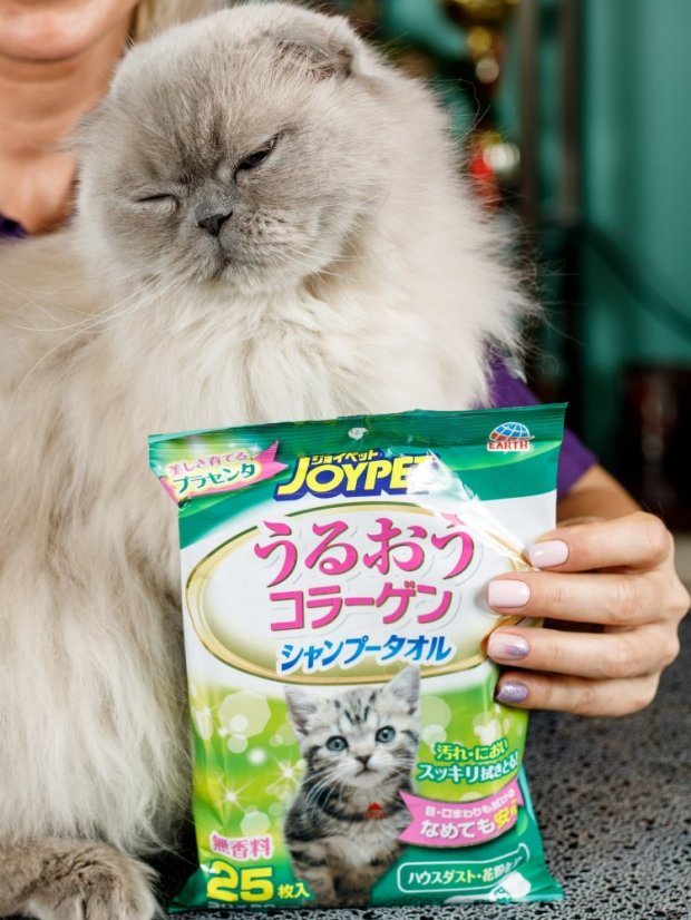 Šamponové ručníky pro koupání bez vody s kolagenem a placentou 25 ks