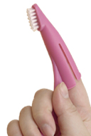 Zubní kartáček na odstranění plaku pro střední a velké psy