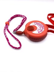 Kapesní vodítko pro malé psy červené 3 m