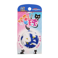 Vlněné klubko s matatabi tmavě modré