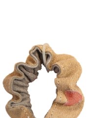 Hračka pro psy kožená Kroužek masáž dásní