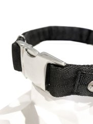 Obojek extra měkký černý L