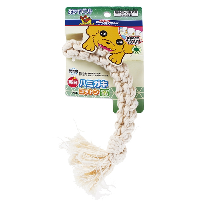 Dvouřadý dentální provaz Cop z přírodní bavlny bez barviv SS