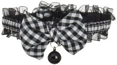 Bezpečný obojek se systémem proti udušení černý fashion SS