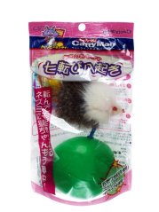 Hračka Myš na míčku pro kočky