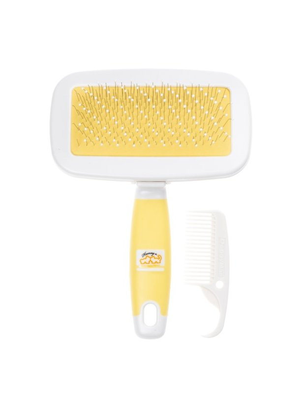 Profesionální rozčesávací kartáč s kapkami a hřebenem S