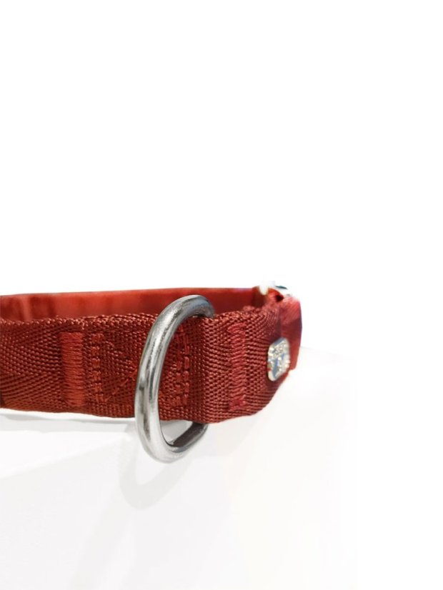 Obojek extra měkký červený S