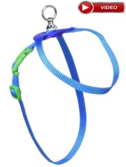 Postroj s ochranným mechanismem proti přetočení modrý L