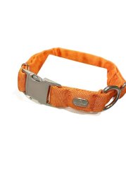 Obojek extra měkký oranžový L