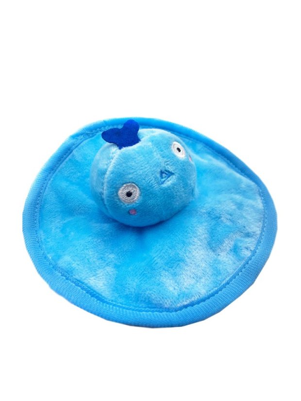 Japan Premium Pet Hračka pro psy Létající talíř – Mimozemšťan (frisbee), modrý