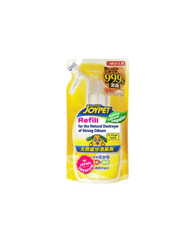 Přírodní sprej na odstranění zápachu psích toalet náhradní náplň 240 ml