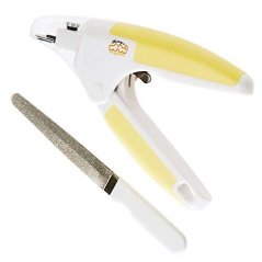 Nůžky na drápky a diamantový pilník pro psy sada