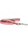 Vodítko a obojek puntíkovaný červený S