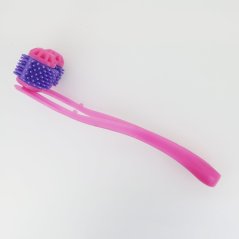Antistresová masážní pomůcka pro kočky růžová