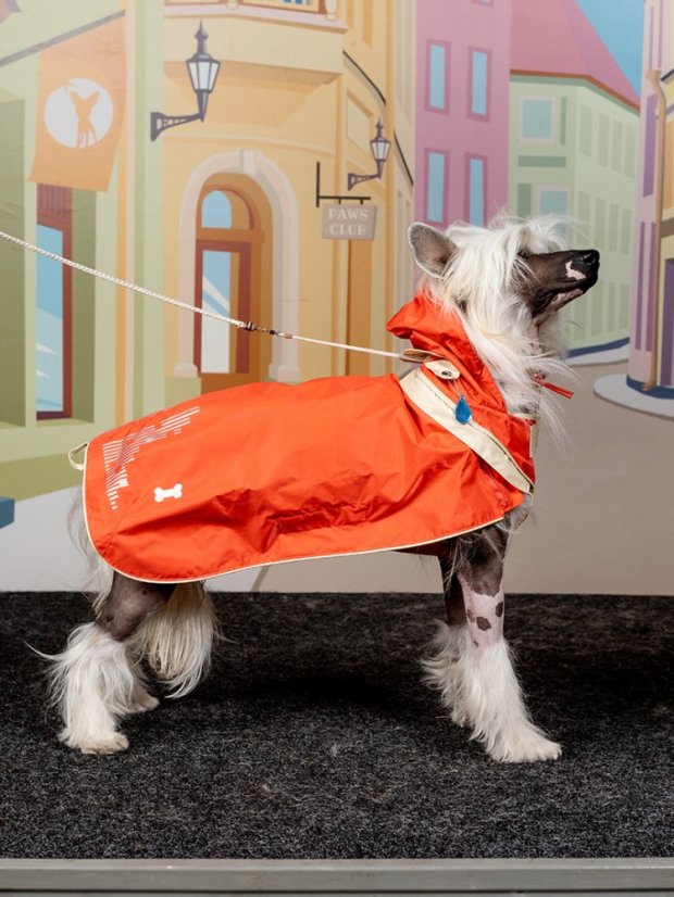 Reflexní pláštěnka oranžová S