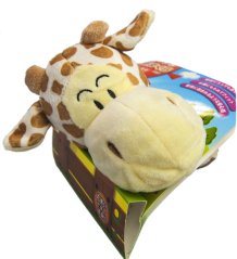 Plyšová hračka antistresový polštář Žirafa